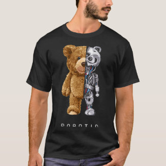 クマ玩具ロボットシャツ必須Tシャツ Tシャツ