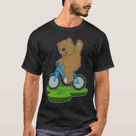 クマ自転車 Tシャツ