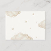 クマ赤男女兼用ちゃんシャワーおむつラッフル エンクロージャーカード (裏面)