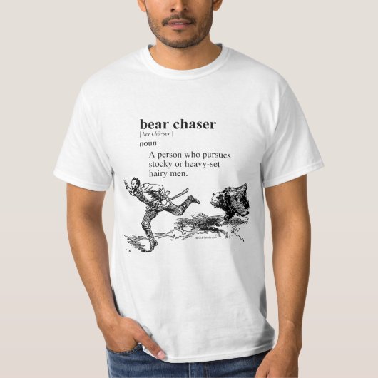 クマ追い払い Tシャツ (正面)
