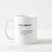 クマ追い男 コーヒーマグカップ (左)