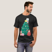 クマ集団アットクリスマス Tシャツ (正面フル)