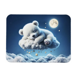 クマ雲の眠る月獣の夢 マグネット