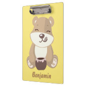 クマ食べ物の蜂蜜 クリップボード (左)