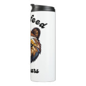 クマ食べ物を与えさん タンブラー (回転右)