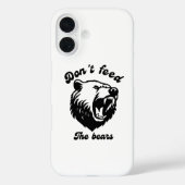 クマ食べ物を与えさん Case-Mate iPhoneケース (裏面)