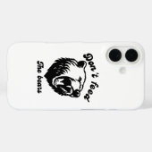 クマ食べ物を与えさん Case-Mate iPhoneケース (裏面 (横))