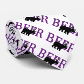 クマ鹿またはビール ネクタイ (ロール)