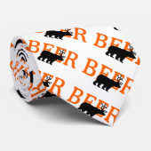 クマ鹿またはビール ネクタイ (ロール)