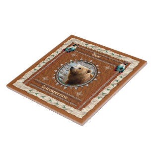 クマ – イントロスペクション – セラミックタイル