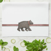 クマ キッチンタオル (折り畳み)