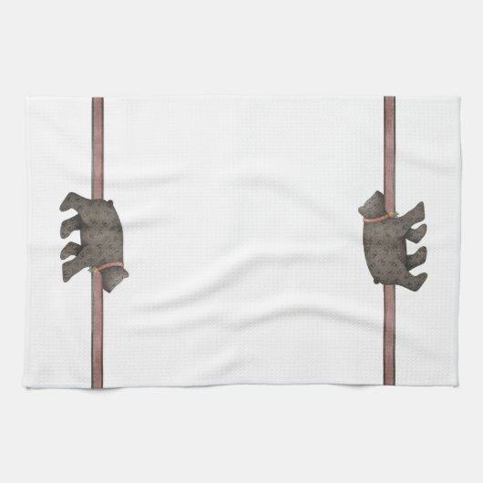 クマ キッチンタオル (横)