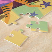 クマ、キツネとタイガーピエロピエロジグソーパズル ジグソーパズル (側面)