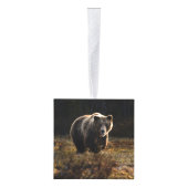 クマ キューブオーナメント (右)