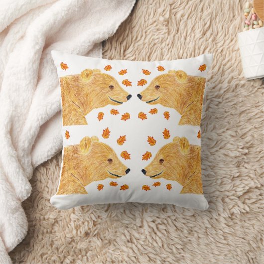 クマ クッション (ブランケット)