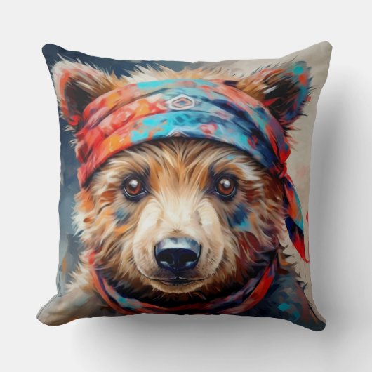 クマ クッション (正面)