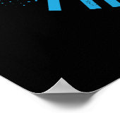 クマ - クマを刺激するな ポスター (角)