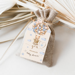 クマ クマリー ウェイト ボーイ シャワー サンクス ギフトタグ