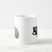 クマ コーヒーマグカップ (中央)