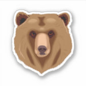 クマ シール (正面)