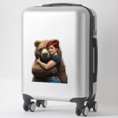 クマ シール (スーツケース)