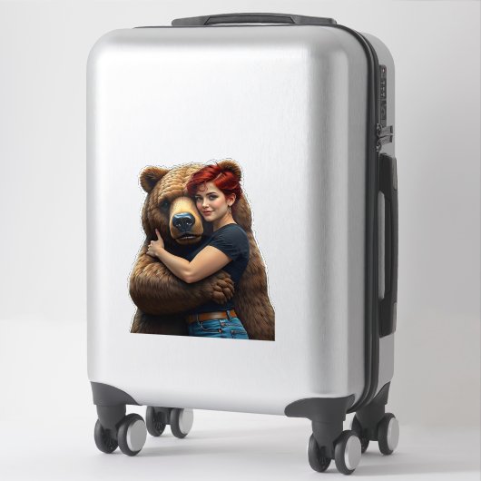 クマ シール (スーツケース)