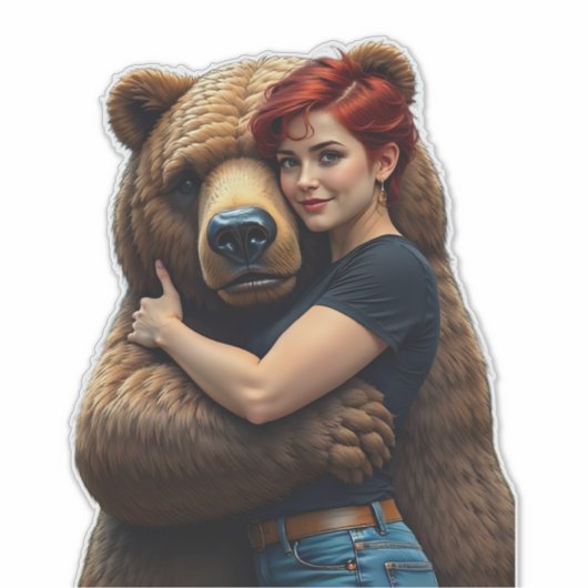 クマ シール (正面)