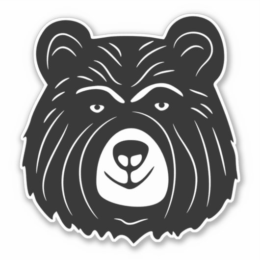 クマ シール (正面)
