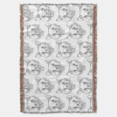 クマ スローブランケット (正面縦)