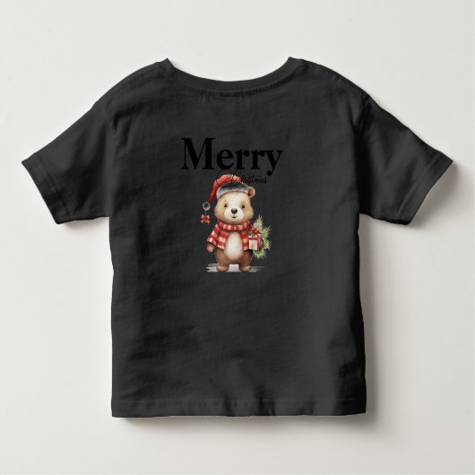 クマ トドラーTシャツ (裏面)