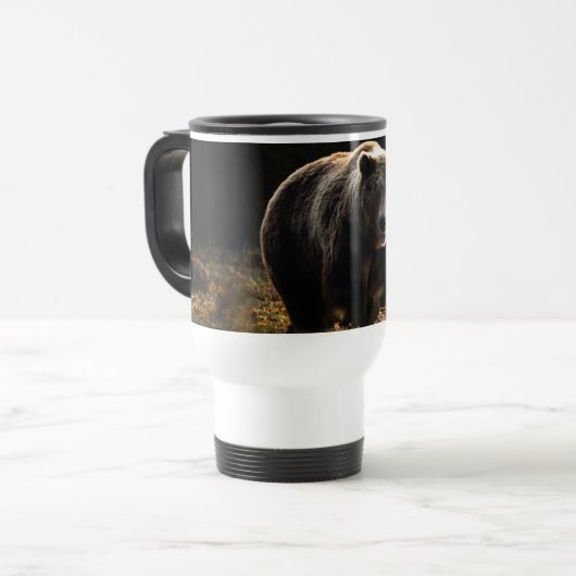 クマ トラベルマグ (正面左)