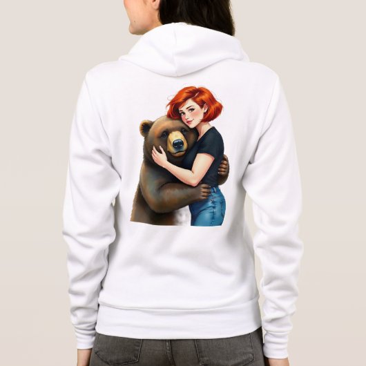 クマ パーカ (裏面)