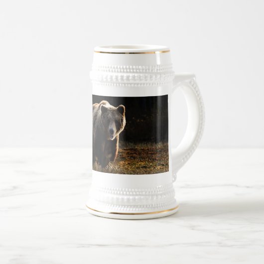 クマ ビールジョッキ (正面右)