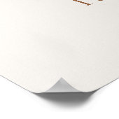 クマ、ピンクのホットエアバルーン、最初の誕生日へようこそ ポスター (角)