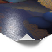 クマ フォトプリント            (角)