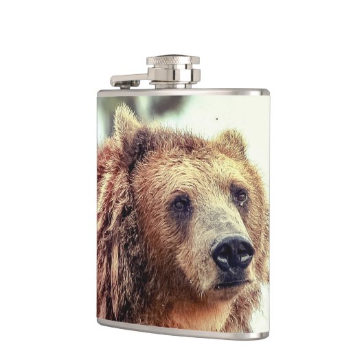 クマ フラスク (左)