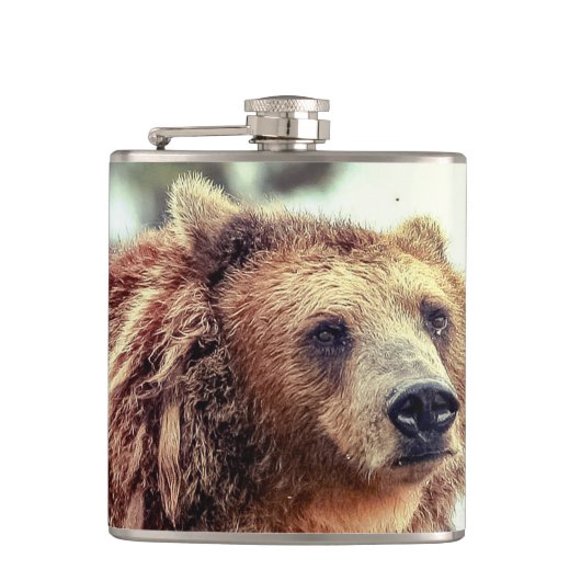 クマ フラスク (正面)