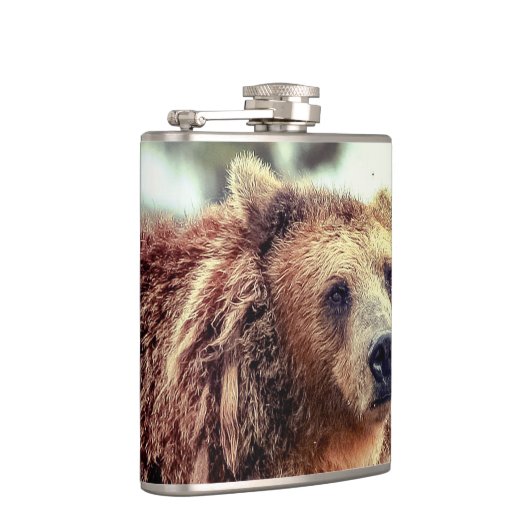 クマ フラスク (右)