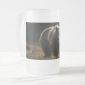 クマ フロストグラスビールジョッキ (正面左)