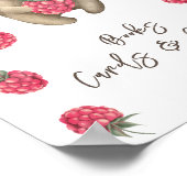 クマ – ブックカードとギフト ポスター (角)