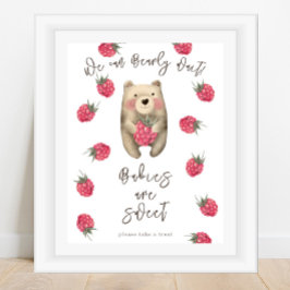 クマ – ベビーは甘い ポスター