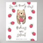 クマ – ベビーは甘い ポスター (正面)