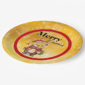 クマ ペーパープレート (アングル)