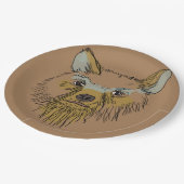 クマ ペーパープレート (アングル)