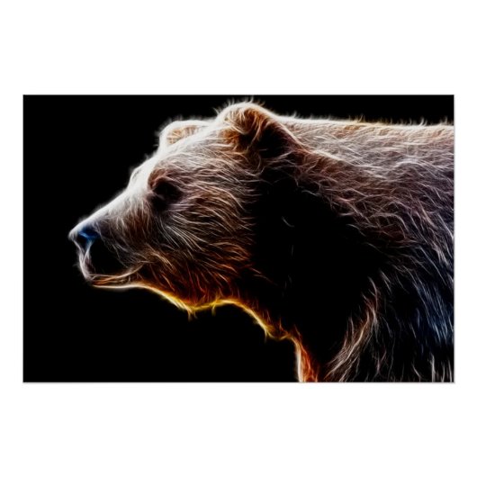 クマ ポスター (正面)