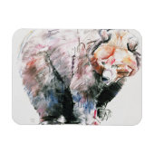 クマ マグネット (横)