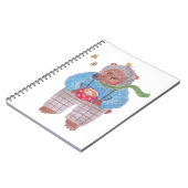 クマ、ミツバチとカプチーノ ノートブック (左側)