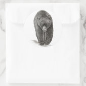 クマ ラウンドシール (バッグ)