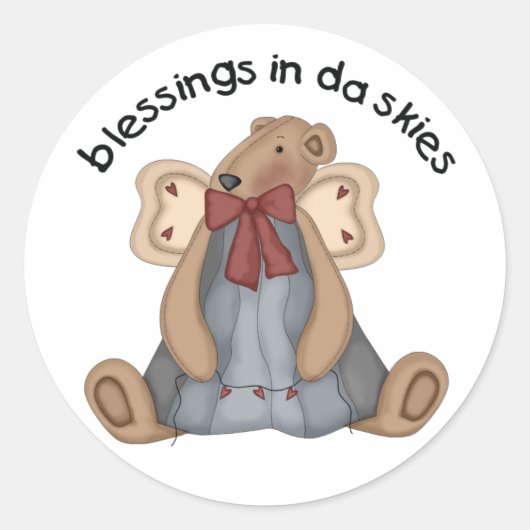 クマ ラウンドシール (正面)