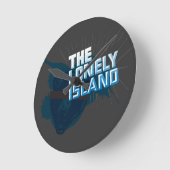 クマ ラウンド壁時計 (傾斜)